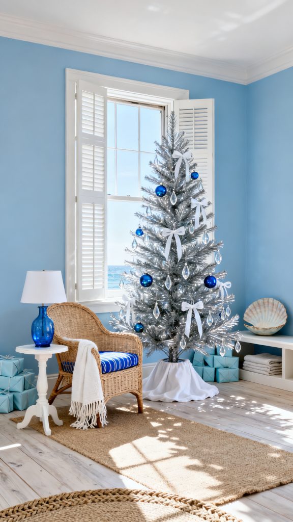13 Sparkling Tinsel Christmas Tree Ideas