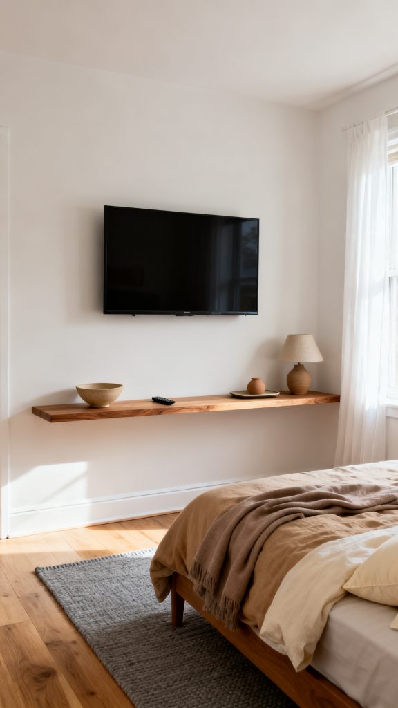 13 Clever TV Wall Ideas for Small Bedrooms