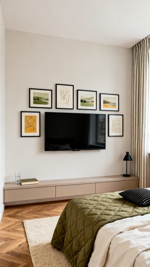 13 Clever TV Wall Ideas for Small Bedrooms