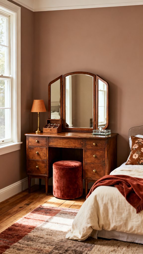 13 Vintage Bedroom Vanity Ideas